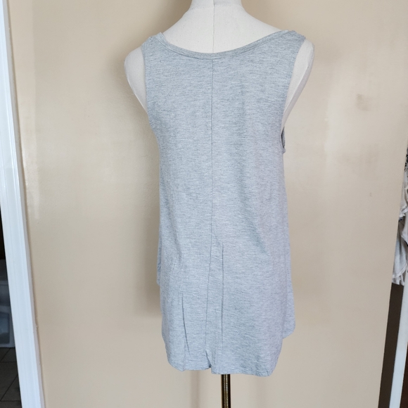 Grey Irish-ish Flowy Tank Top, Women's XS - Picture 3 of 9